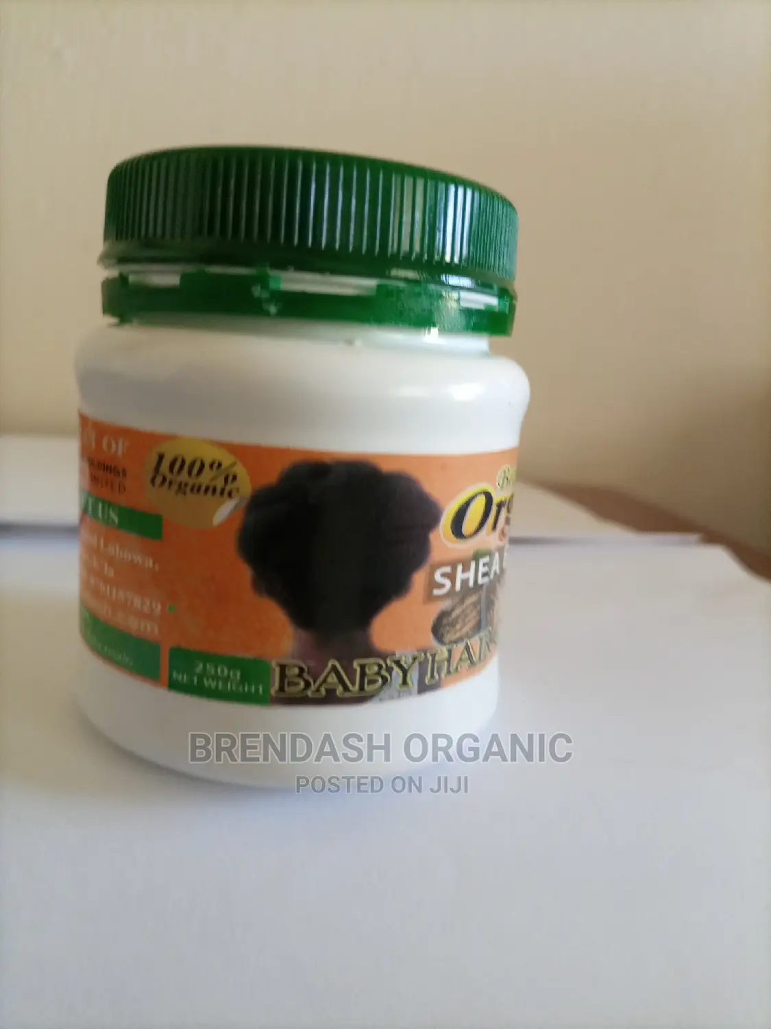 Baby Hair Grow Cream Brendash Organic
