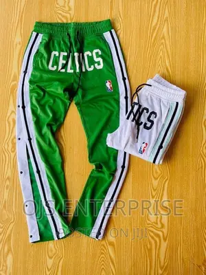 Buttoned Sweat Pants