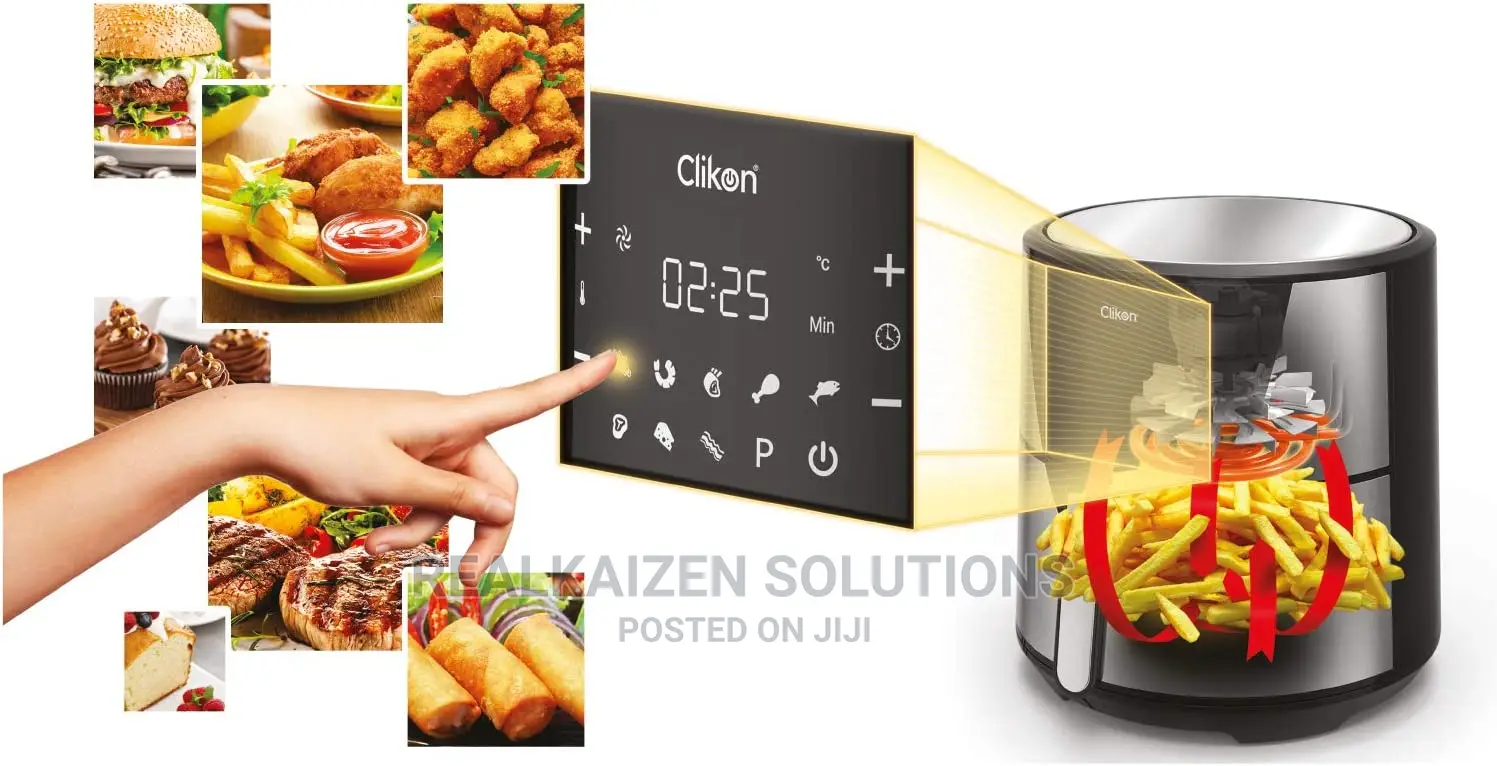 CLIKON 8L Digital Aerocrisp Technology Air Fryer 1700W