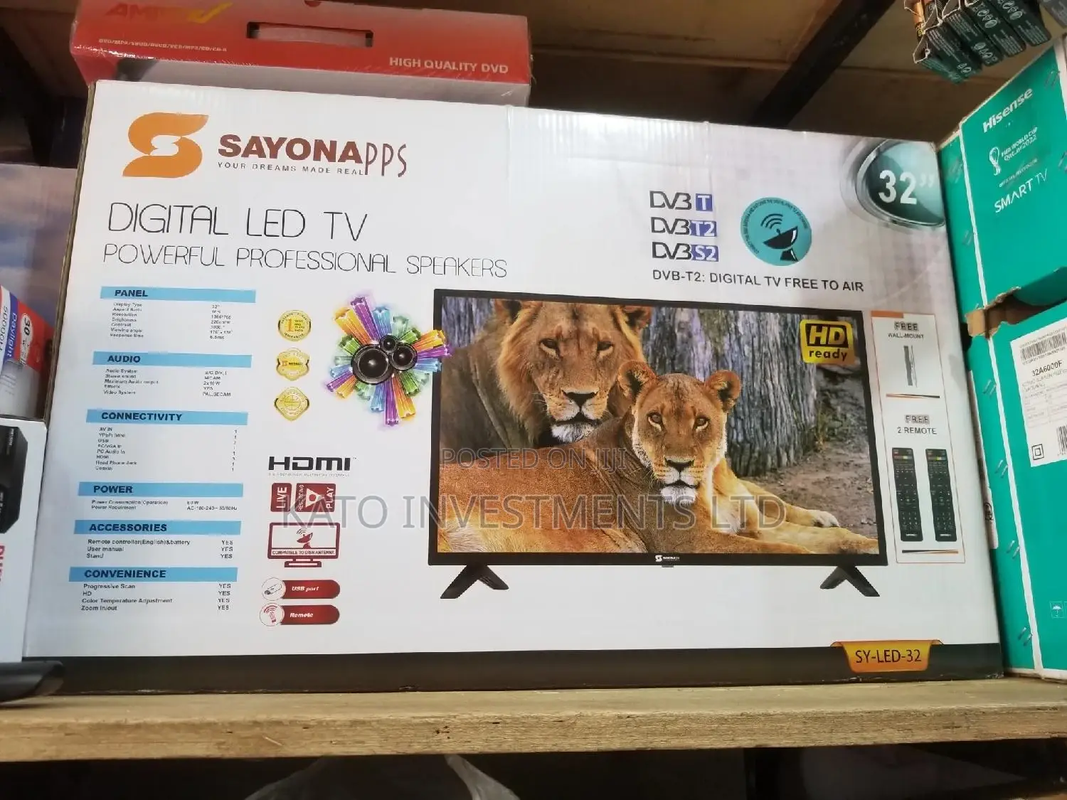 Sayona 32 Inches TV