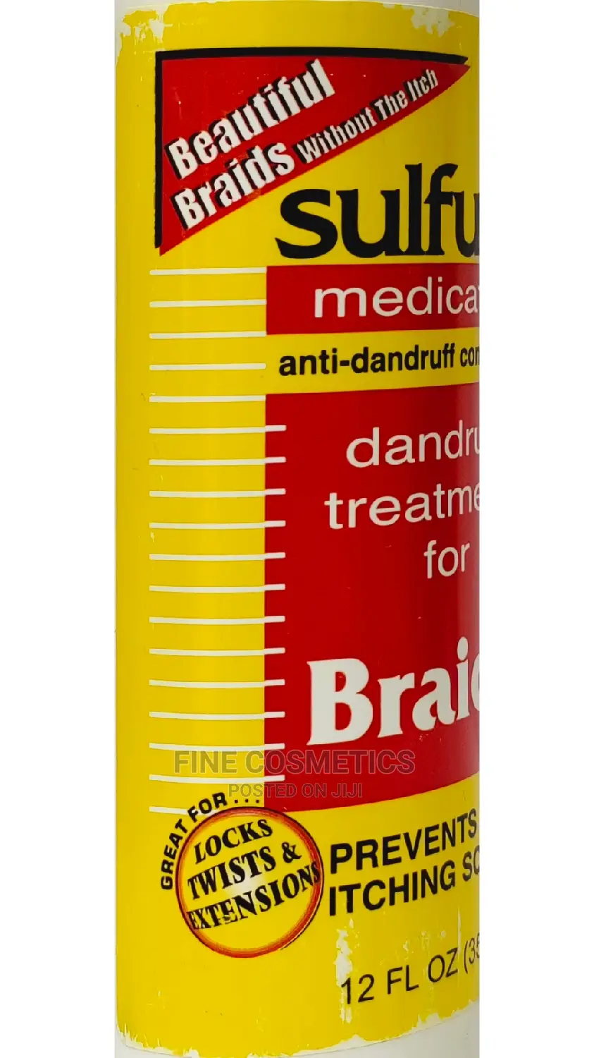Sulfur8 Medicated Anti-Dandruff Treatment Braids Spray.
