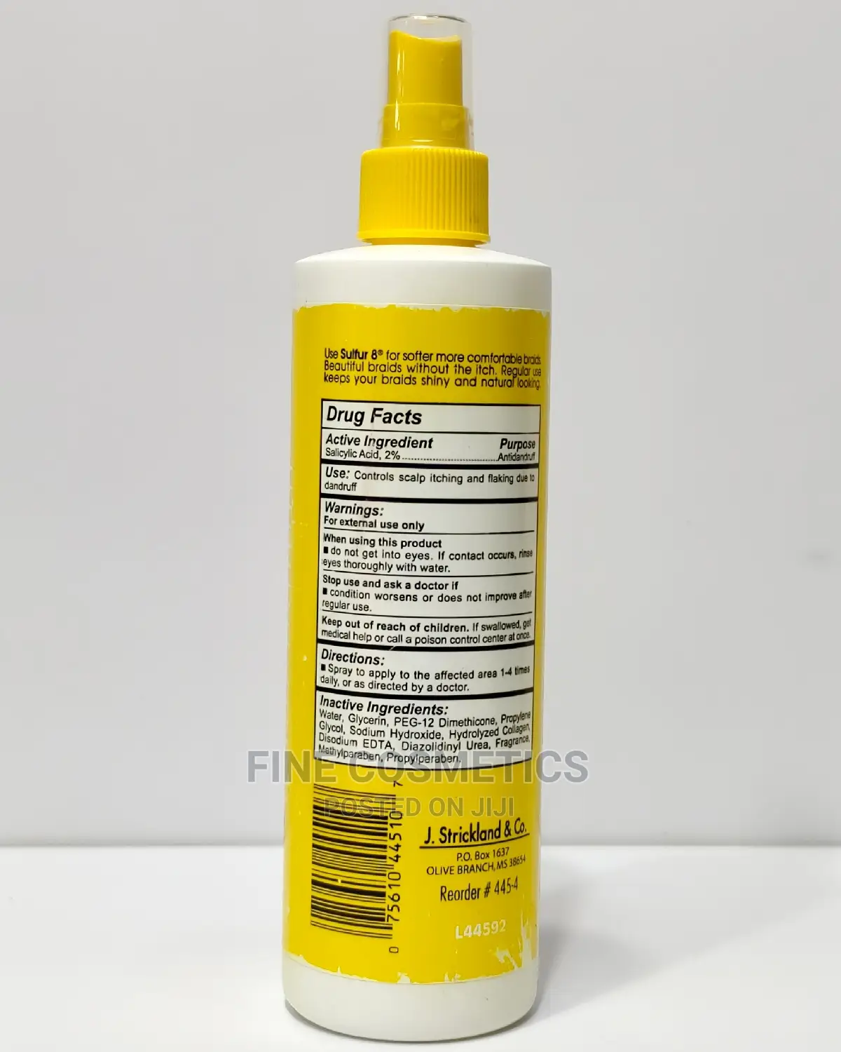 Sulfur8 Medicated Anti-Dandruff Treatment Braids Spray.