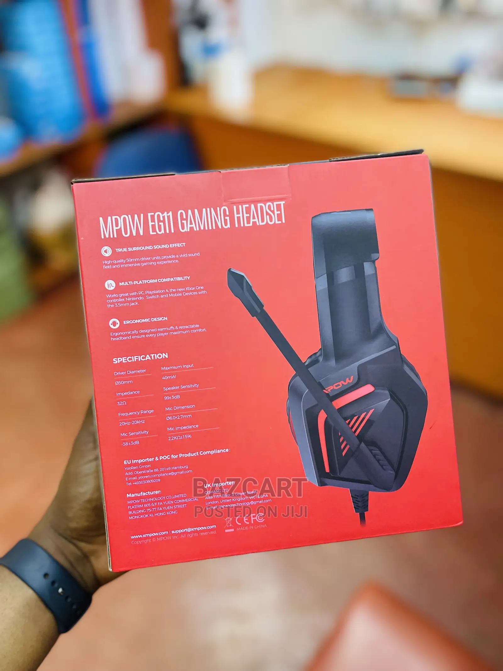 Mpow Gaming Headphones With Noise Cancelling Mic