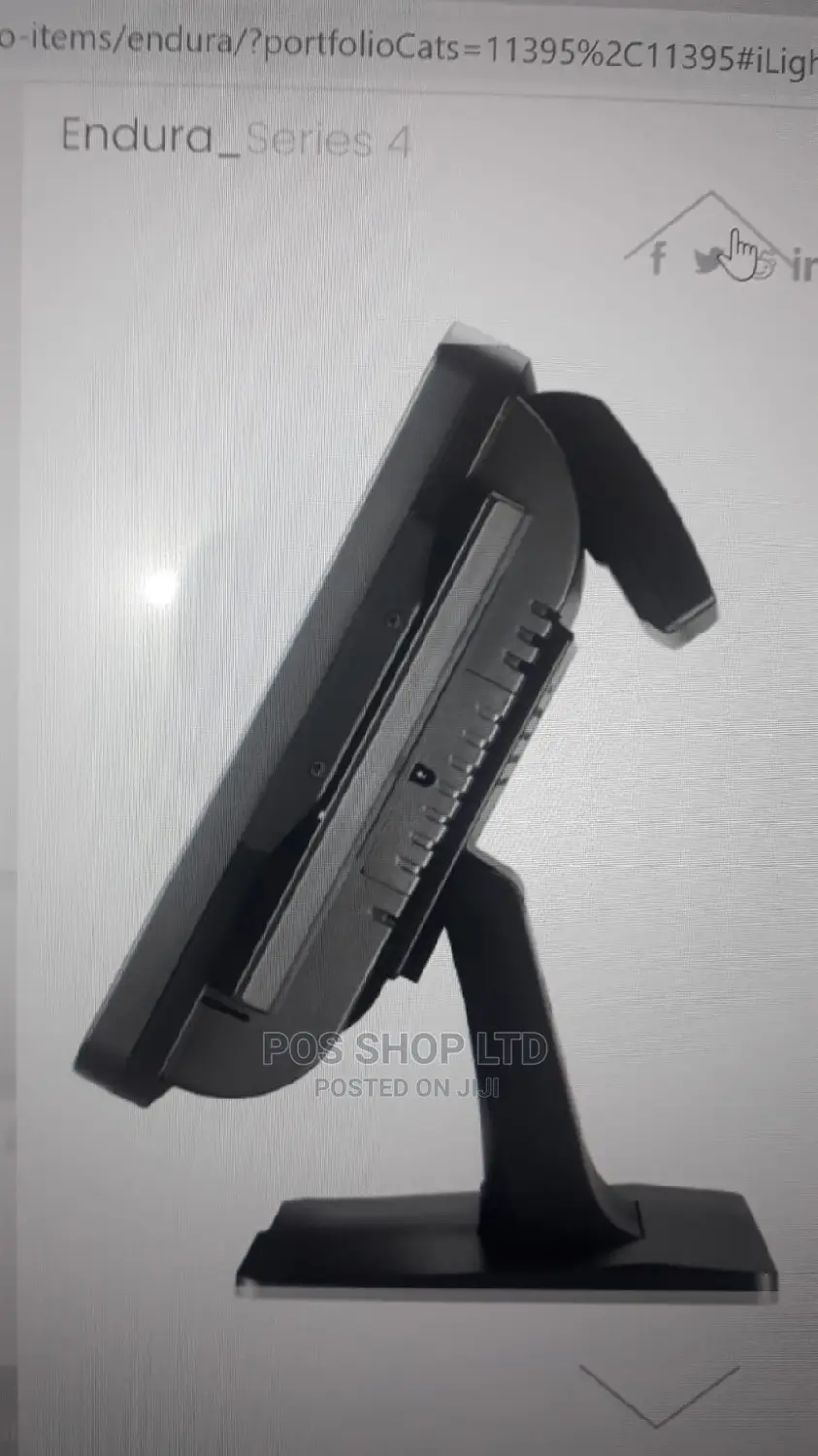 E-Pos Endura POS J1900 - Touch Screen POS - VFD MSR