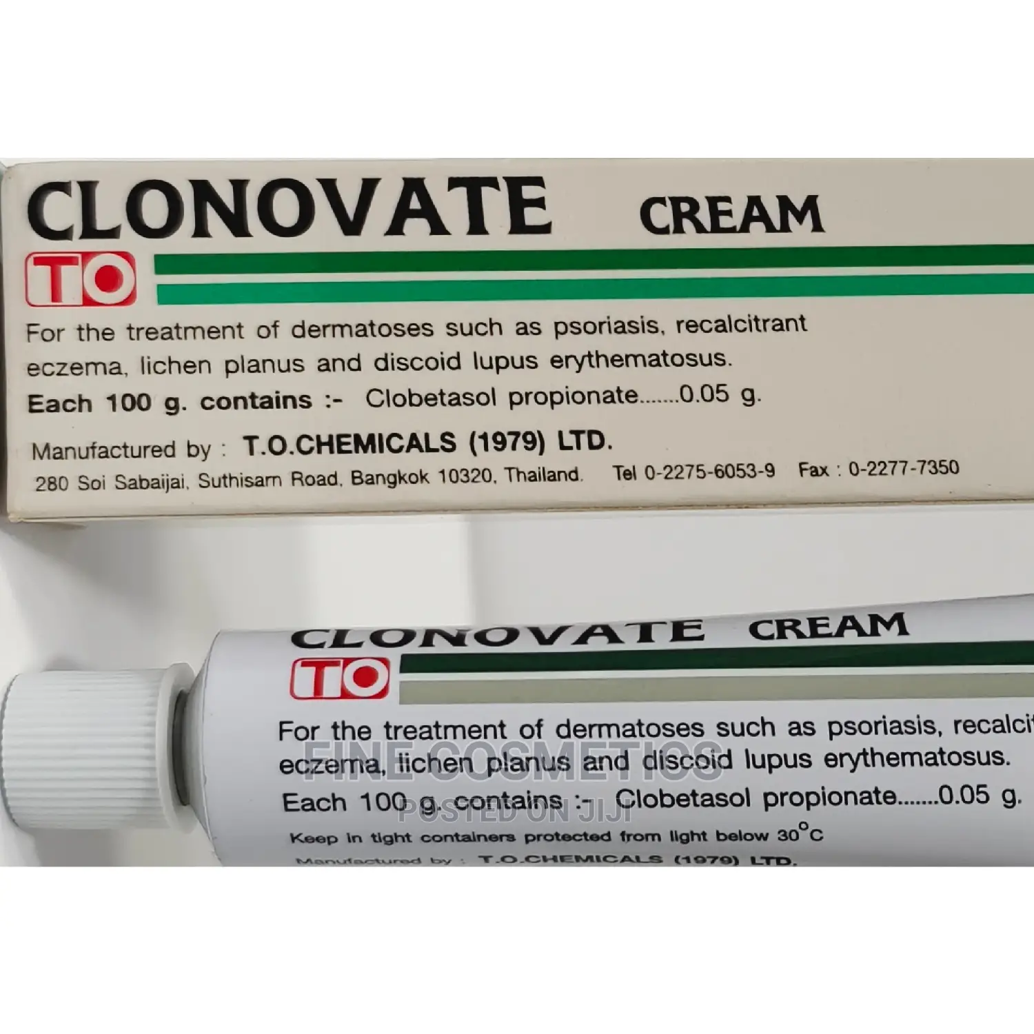 CLONOVATE Strong Lightening Cream for Pimples and + Knuckles