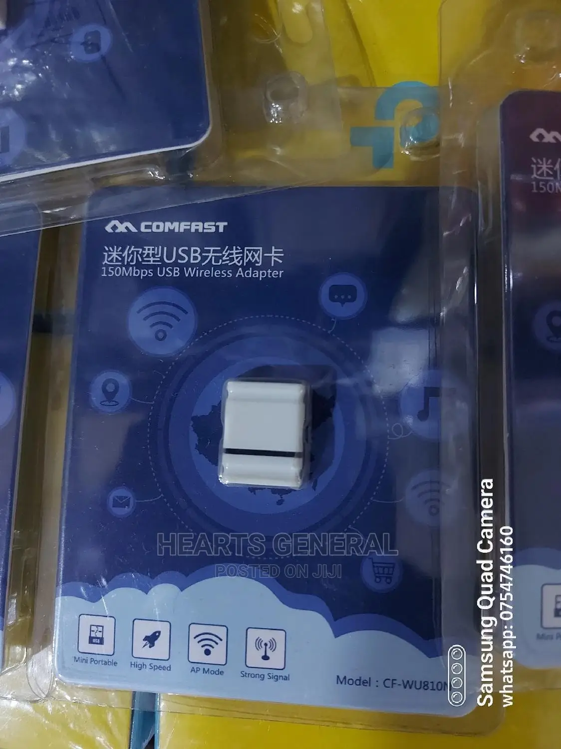 COMFAST 150mbps Mini USB Wireless Adapter Wifi Card