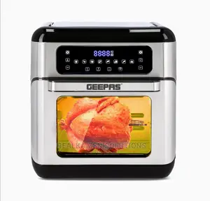 GEEPAS 10L 9 in 1 Digital LED Touch Screen Air Fryer Oven