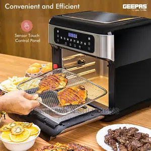 GEEPAS 10L 9 in 1 Digital LED Touch Screen Air Fryer Oven