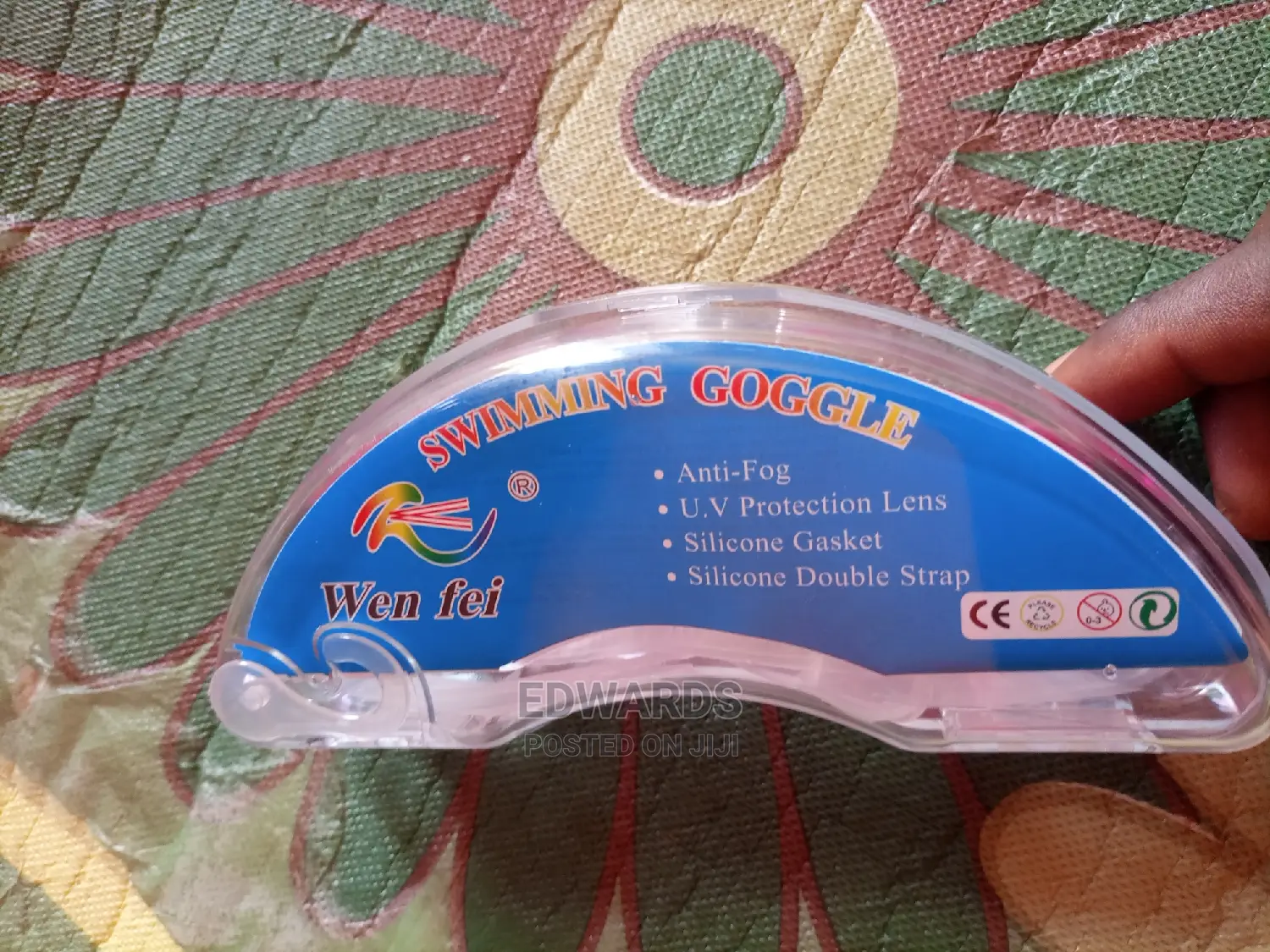 Pink Swimming Goggles 2