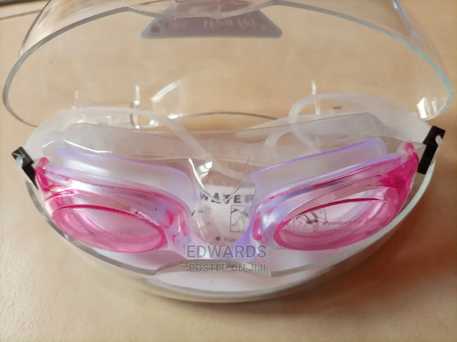 Pink Swimming Goggles 2