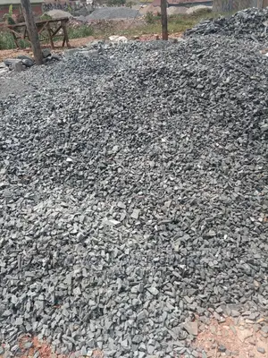 White and Black Broken Stones