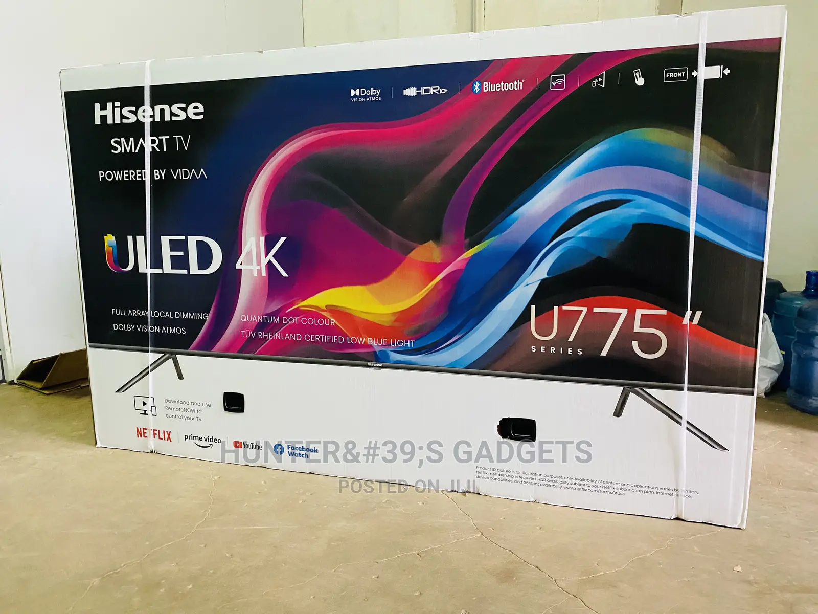 Hisense Uled 75inc Smart With Dolby Atmos Sound Technology Brand New