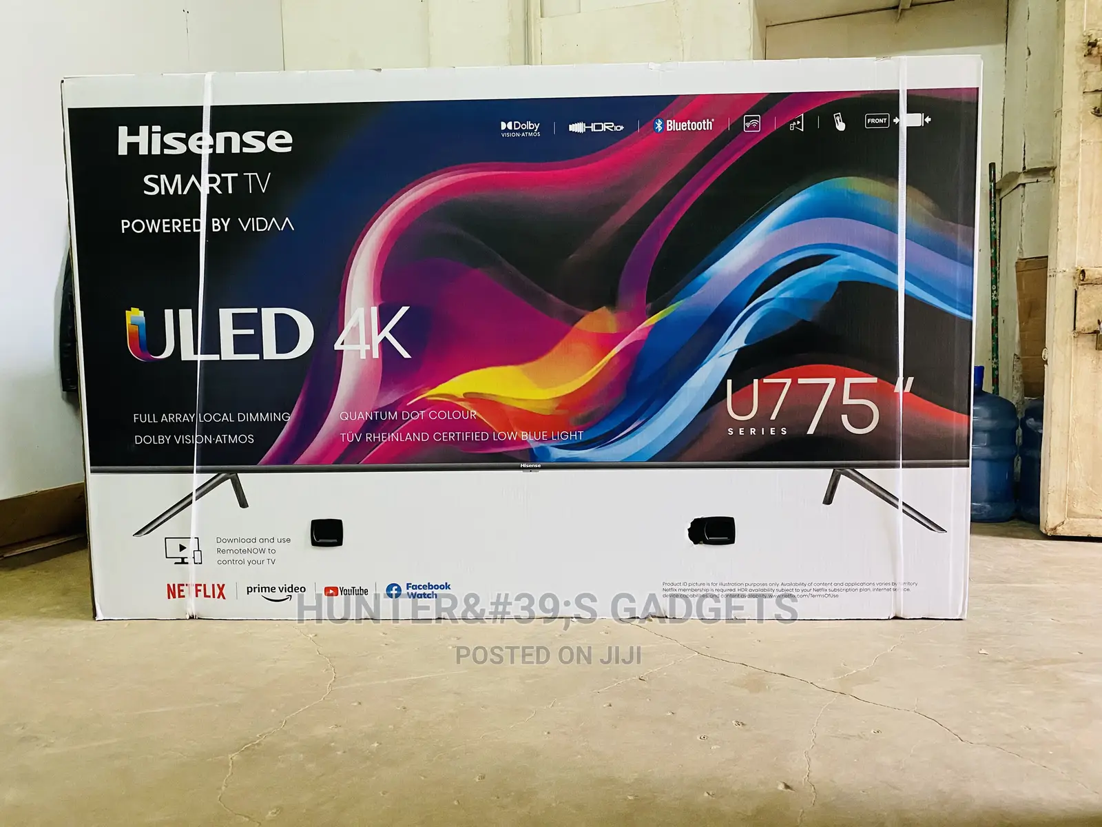 Hisense Uled 75inc Smart With Dolby Atmos Sound Technology Brand New