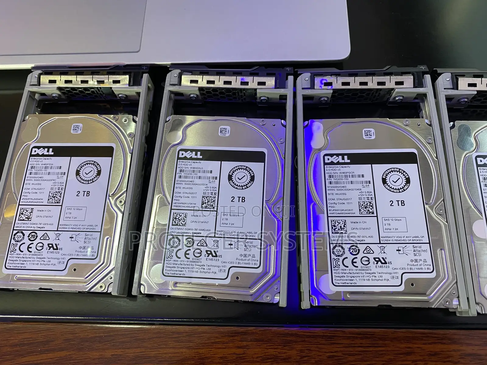 Dell 2TB 7.2k 2.5 Inch Sas Drives
