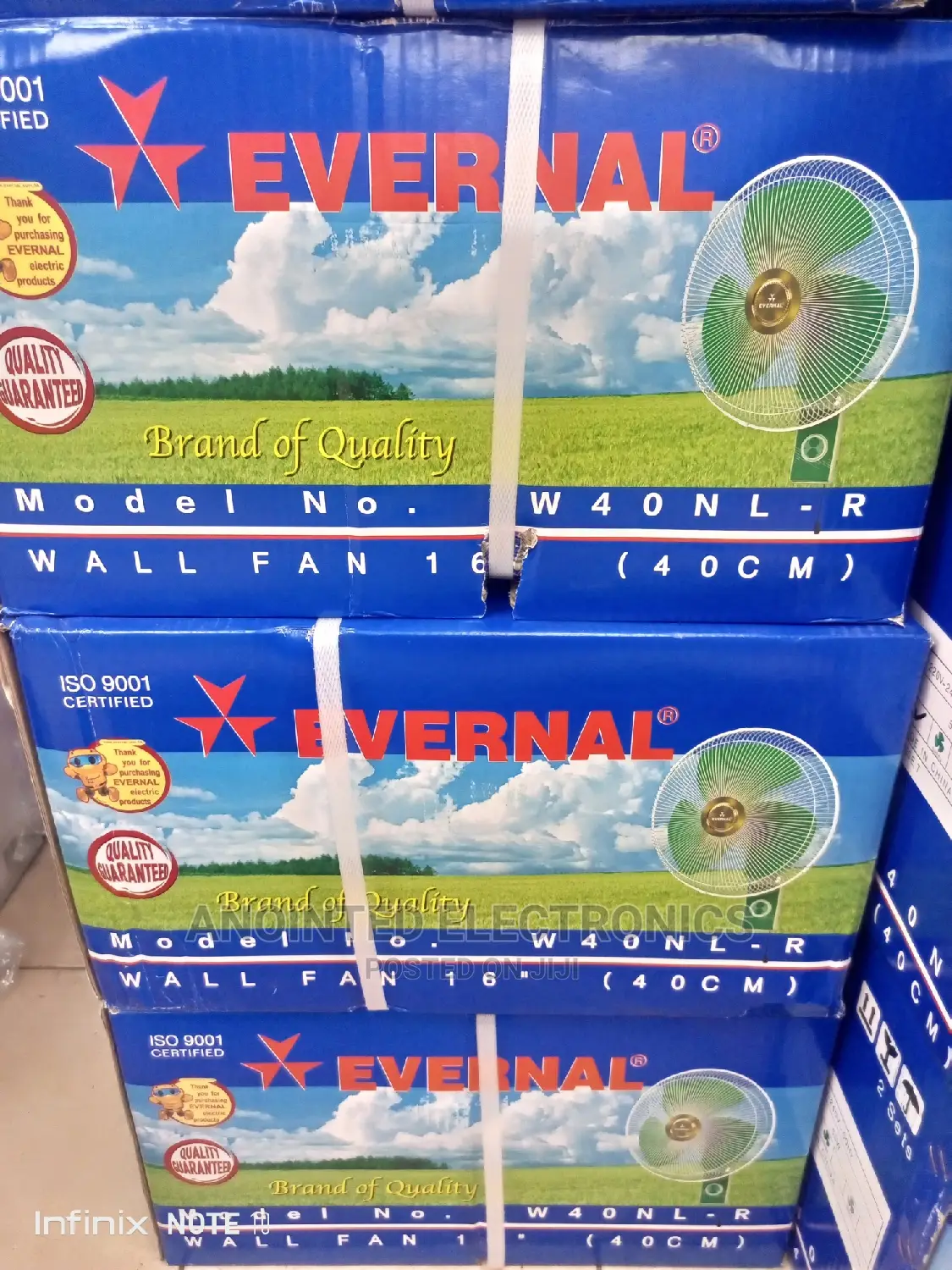 Evarno Wall Fans