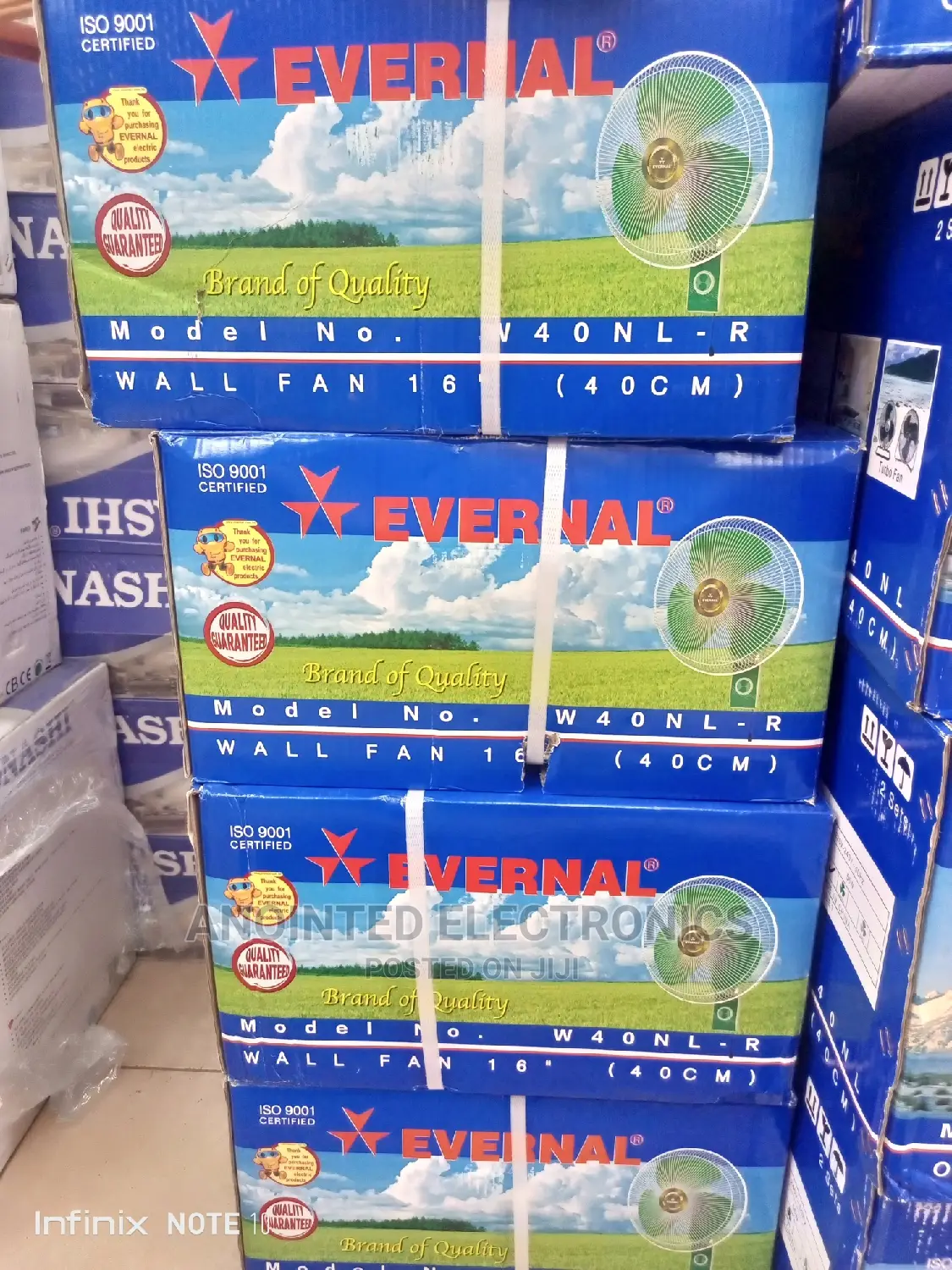 Evarno Wall Fans