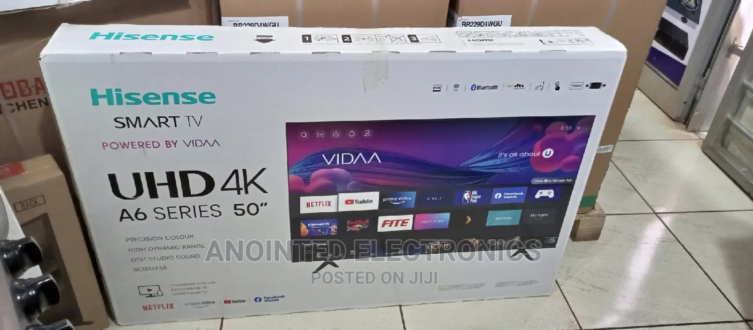 Hisense TVS 50" Smart Flameless