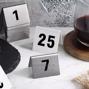 10 Pcs Set Table Numbers