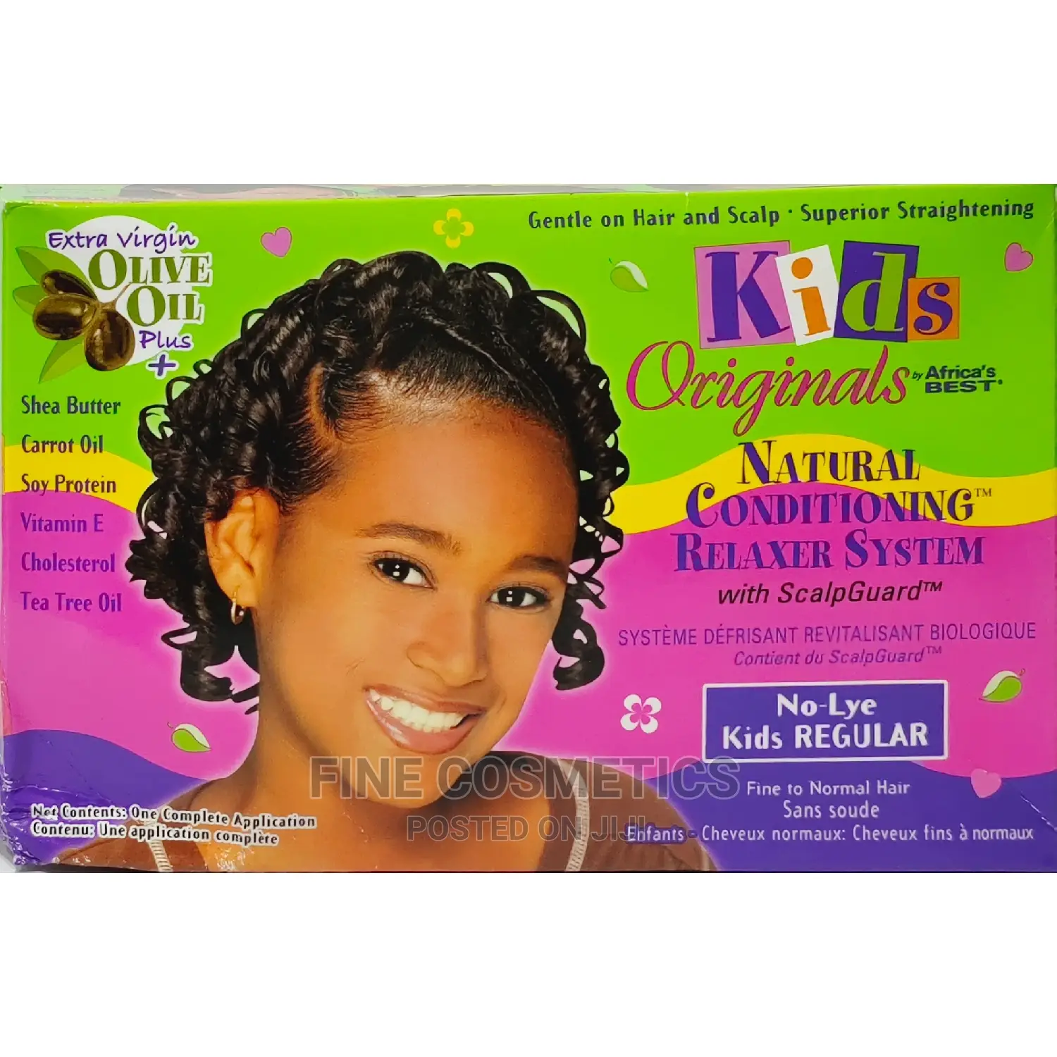 Africas Best Kids Originals Natural Conditioning Relaxer Kit