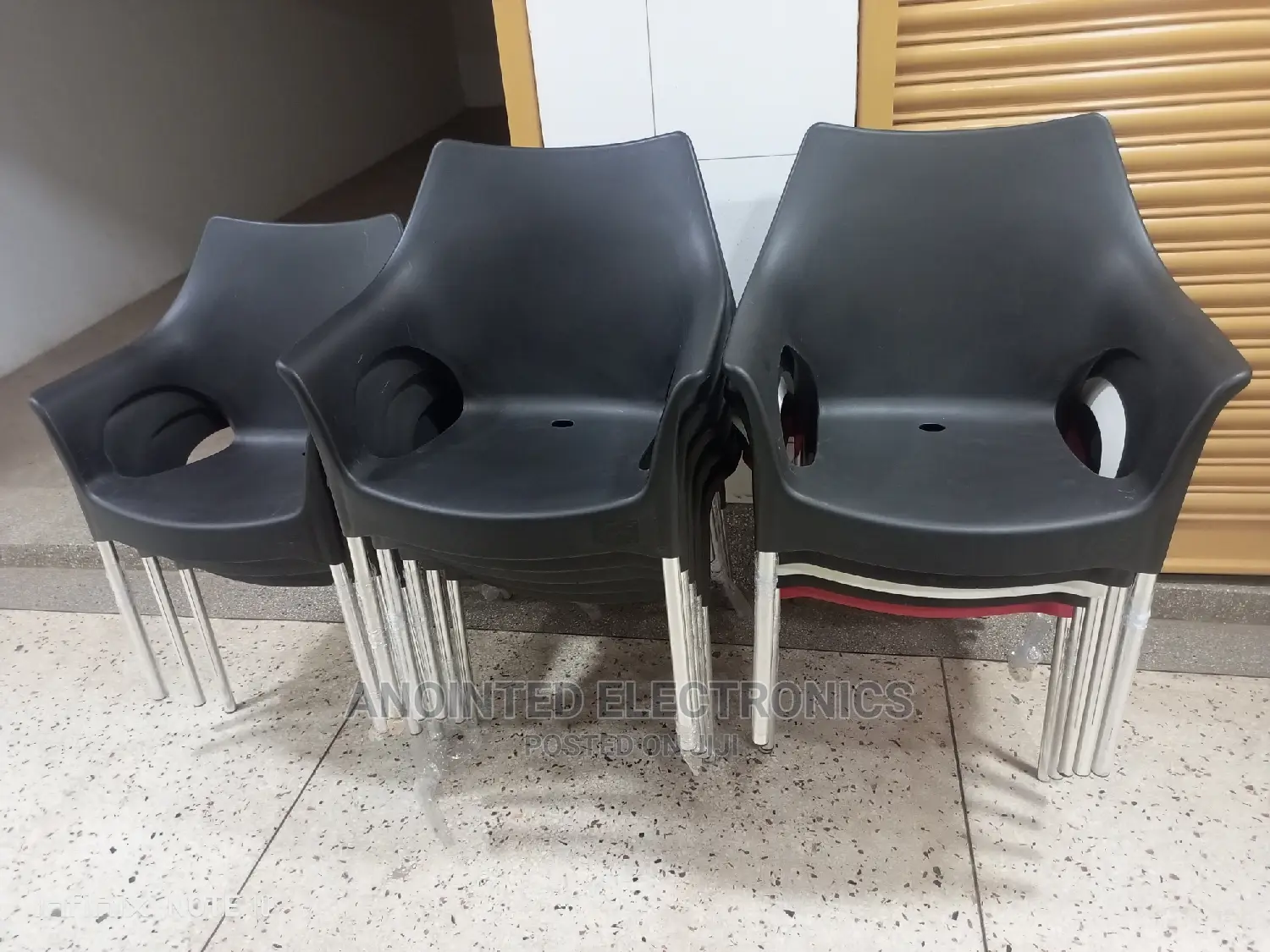 Black Plastic Chairs