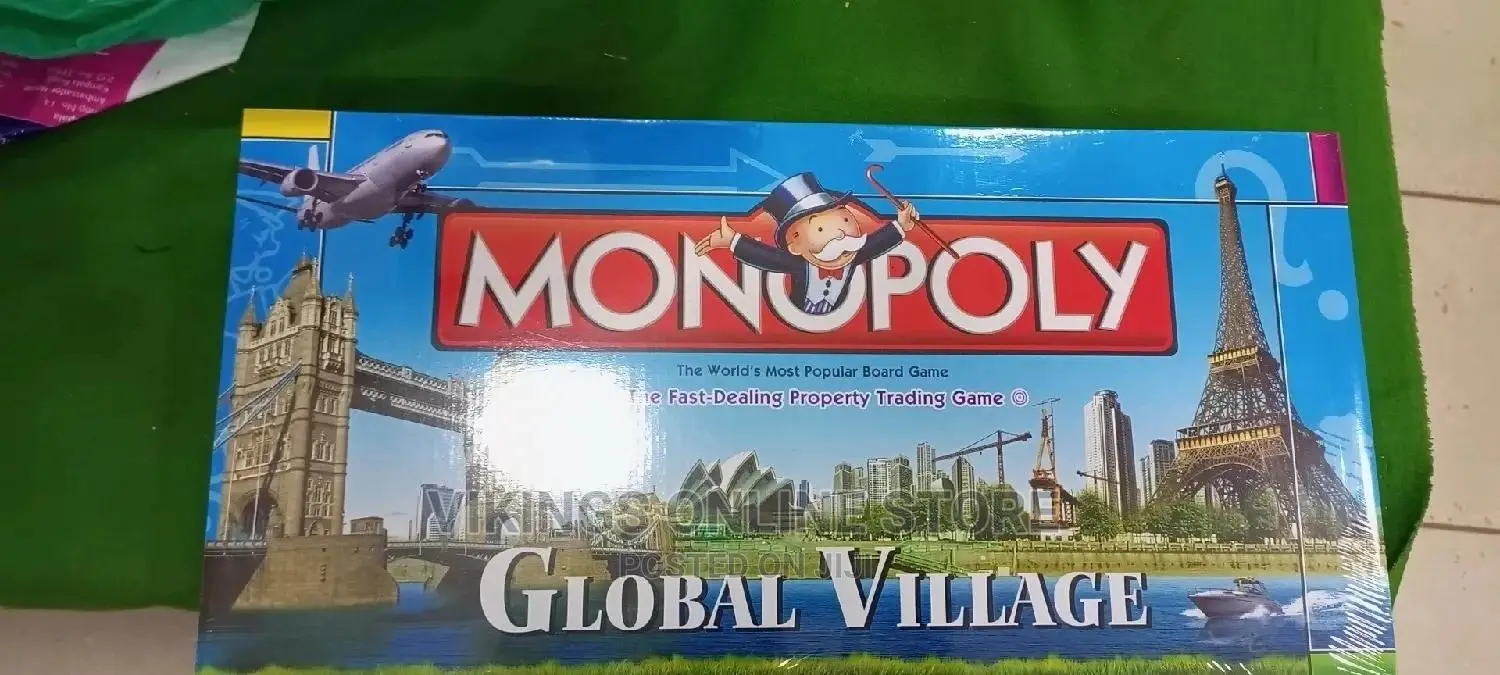 Monopoly Global Village Game.