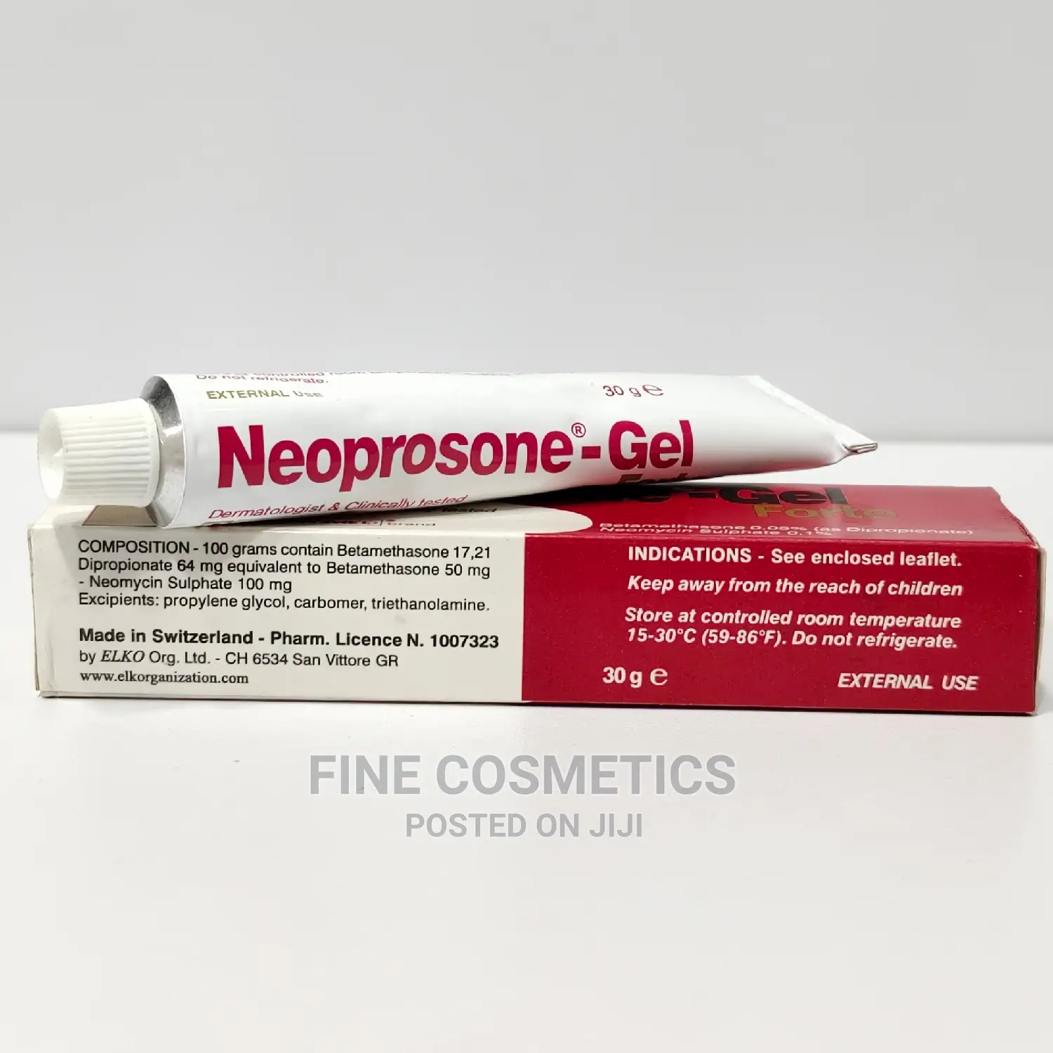 ORIGINAL Neoproson Tube Strong Lightening Gel Tube for Spots