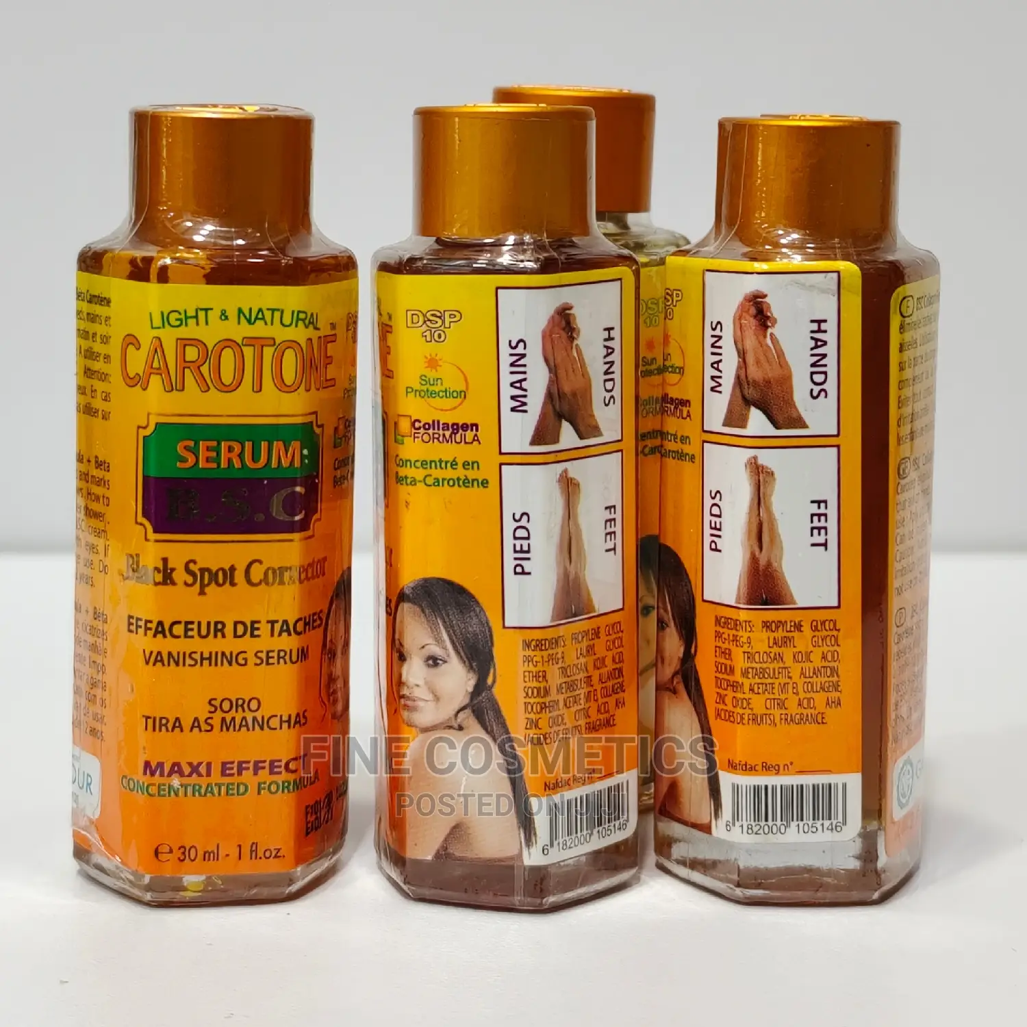Carotone Light and Natural Black Spots Corrector Serum/B.S.C