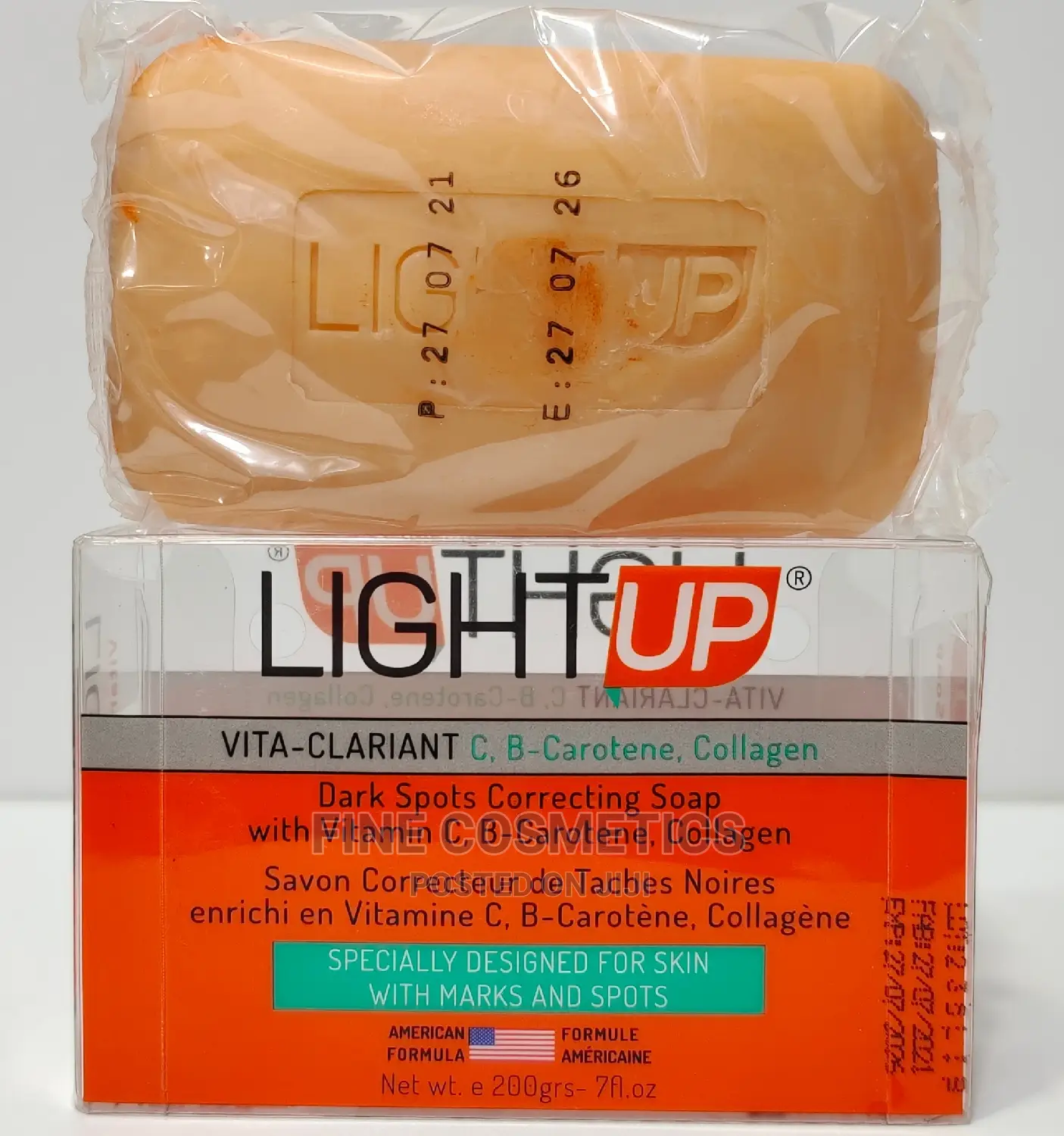 Light Up Dark Spots Correcting Whitening Soap With Vitamin C