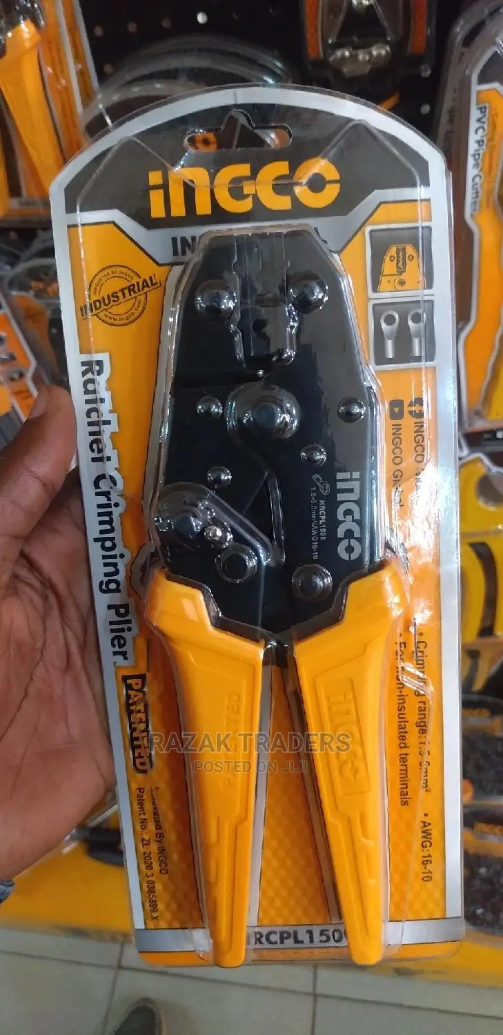 INGCO Ratchet Crimping Pliers