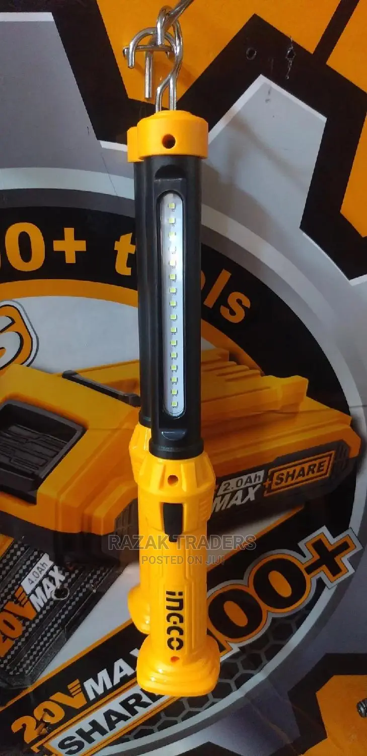 Ingco Original Work Lamp Li-Polymer Rechargeable Battery