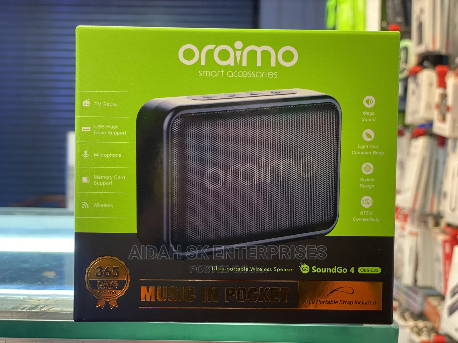 Oraimo Music in Pocket
