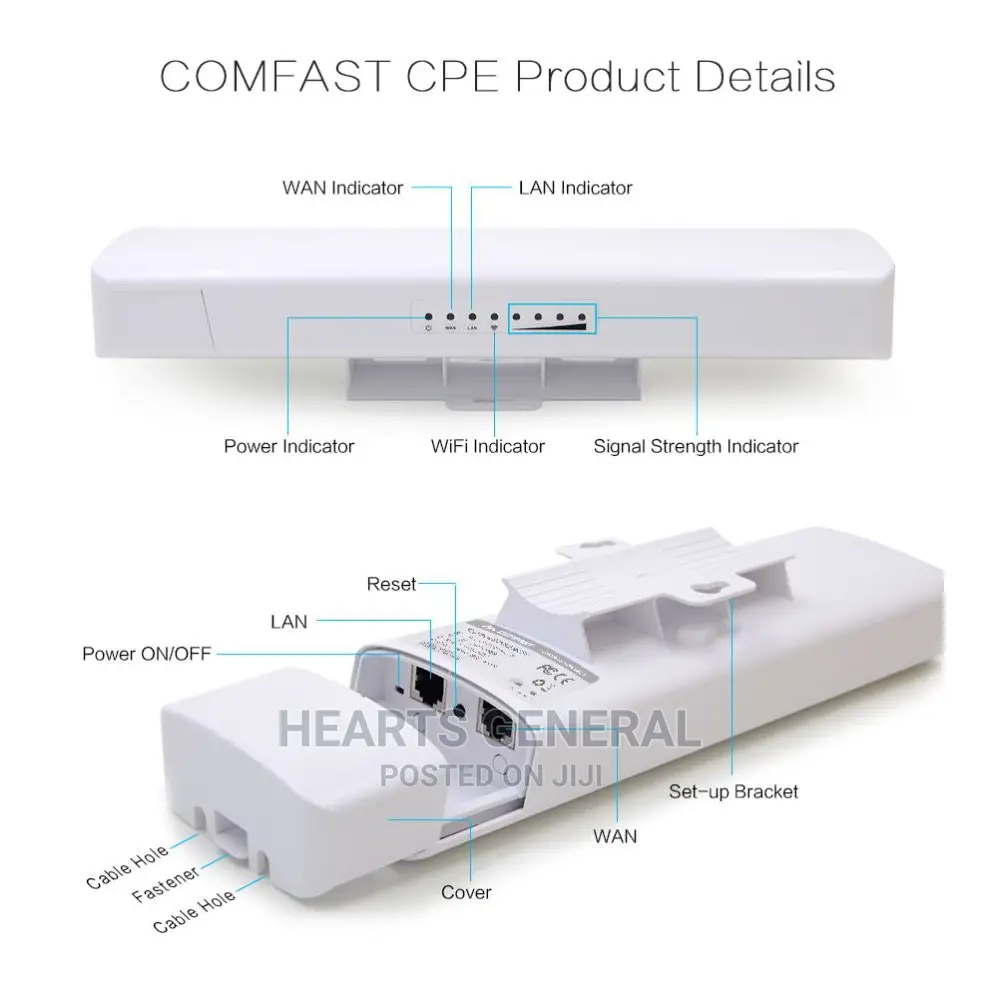 Comfast Poe Outdoor Wireless Access Point Cpe Bridge