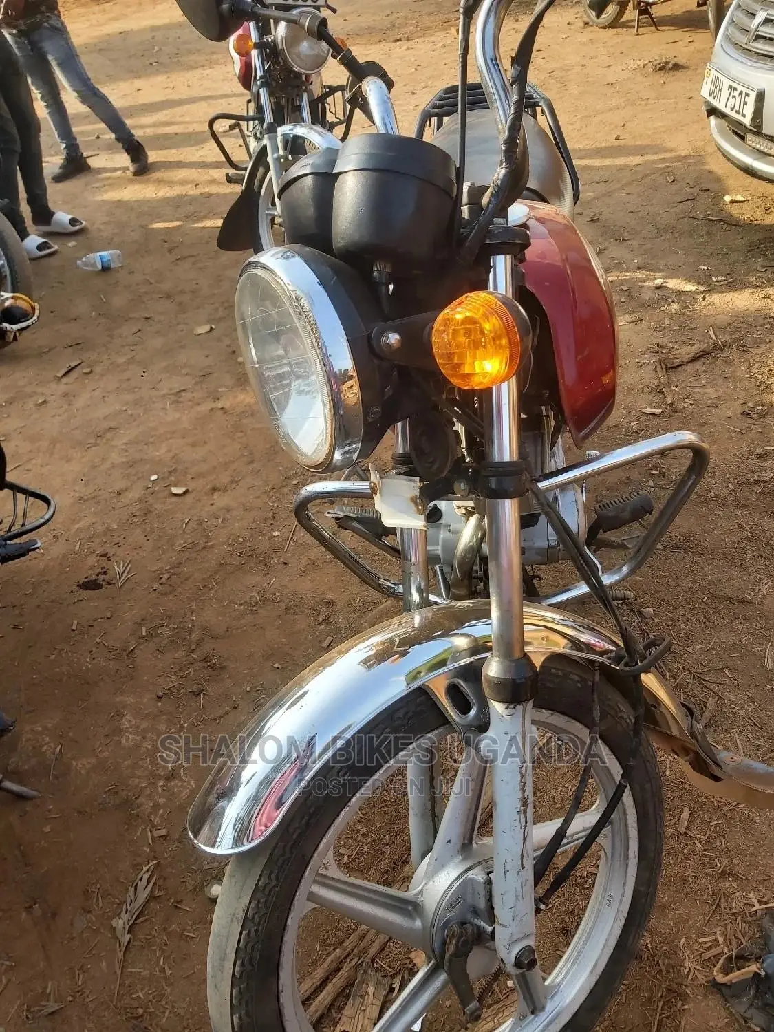 BSA Rickman 2018 Red