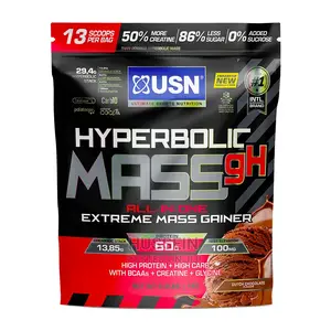 Hyperbolic Mass Gainer 1kg Strawberry Discount