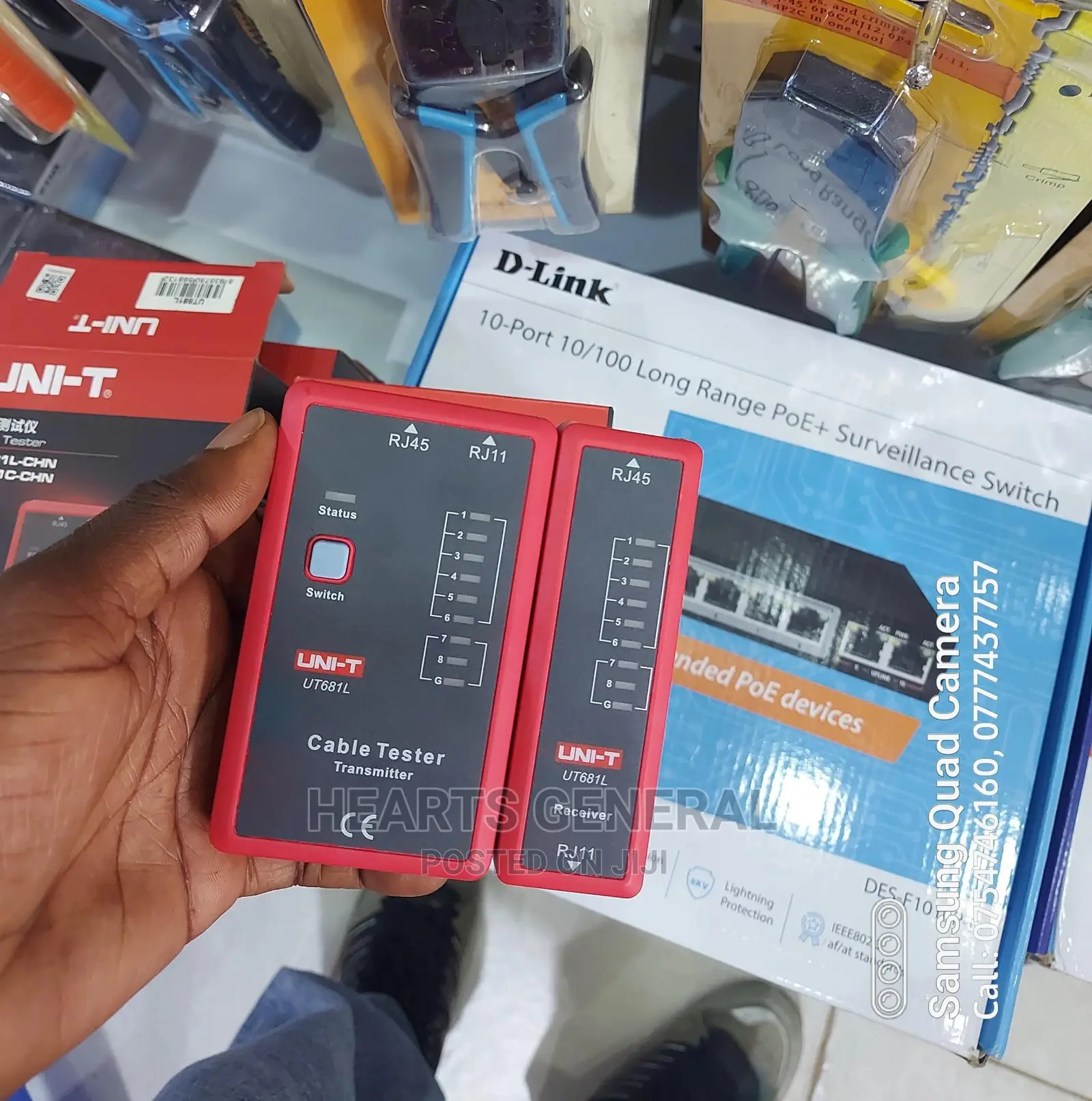 Uni-T Network Cable Tester (UNI-T UT681L Serie)
