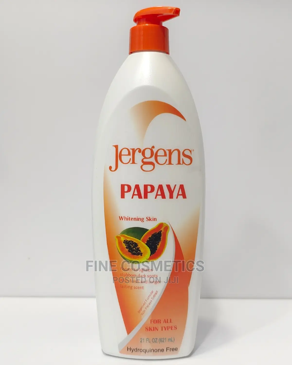 ORIGINAL Jergens Papaya Whitening Body Lotion 600ml