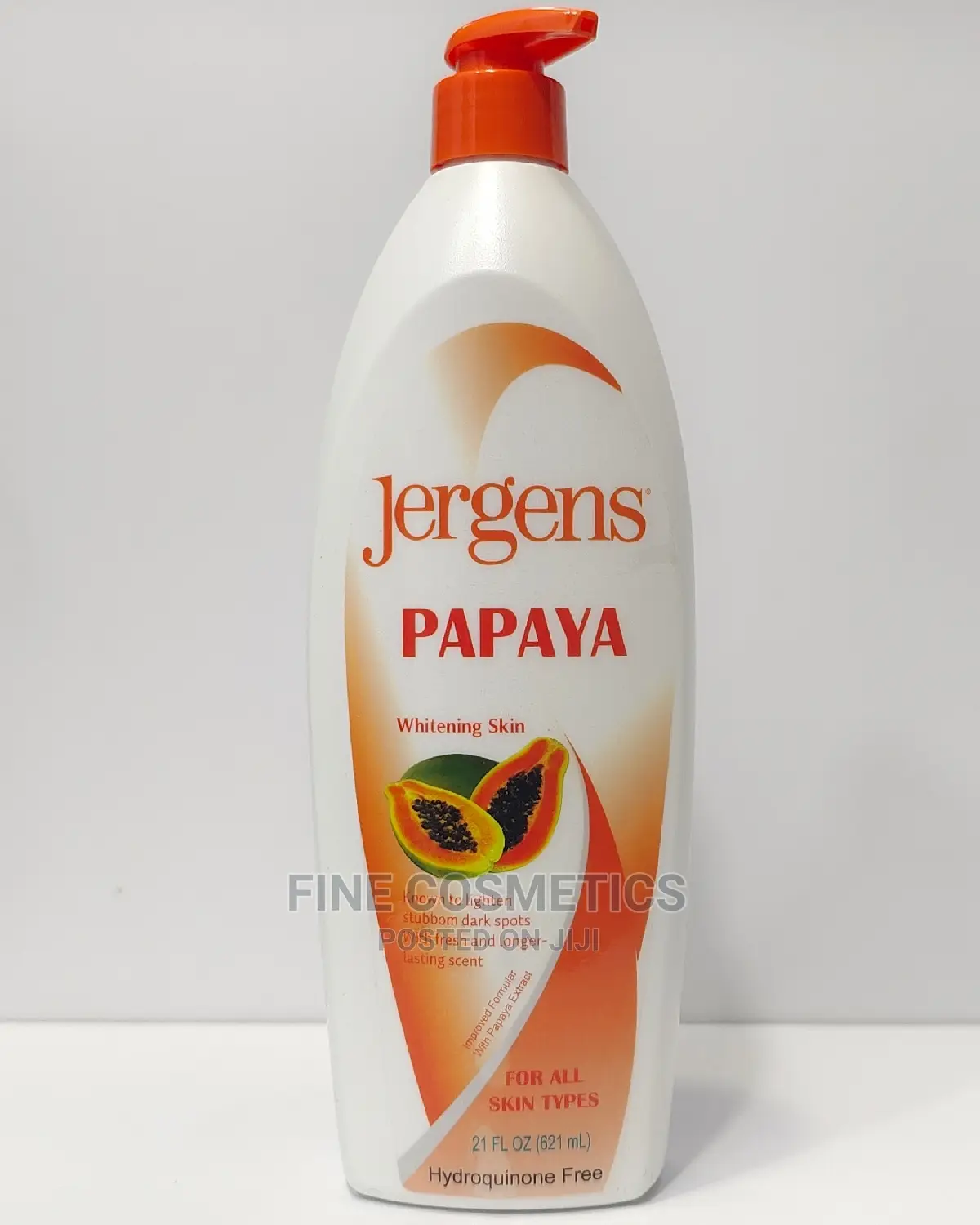 ORIGINAL Jergens Papaya Whitening Body Lotion 600ml