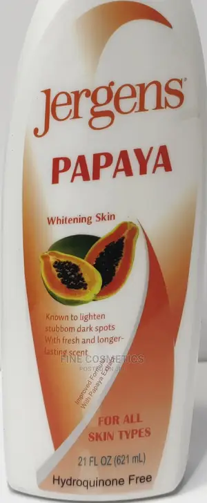 ORIGINAL Jergens Papaya Whitening Body Lotion 600ml
