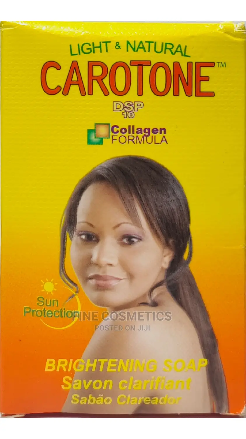 Carotone Light Natural Brightening Soap Wit Collagen Fomula