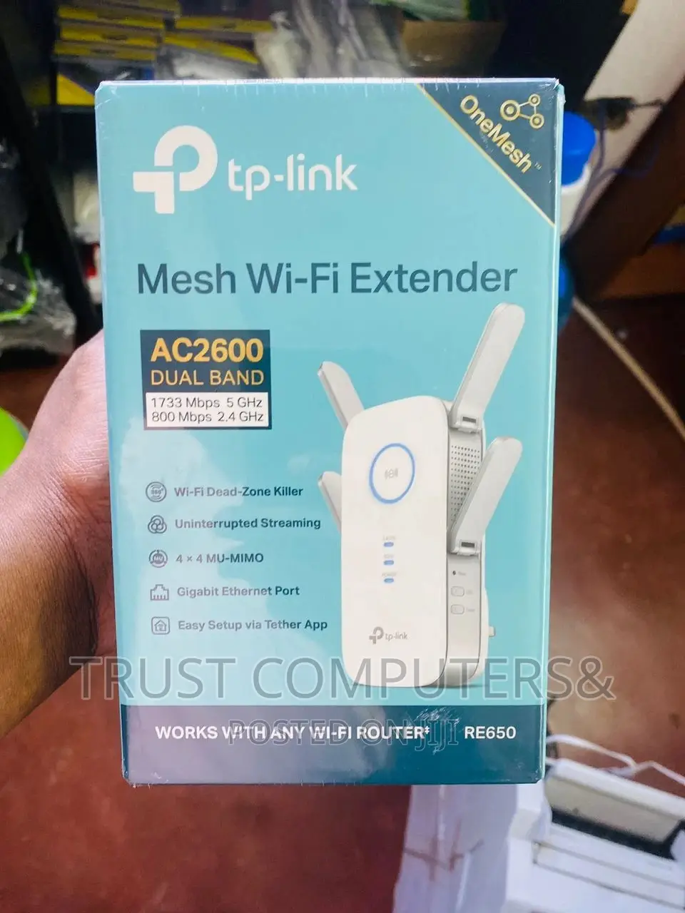 Tp-Link Dual Band Mesh Wifi Booster RE650