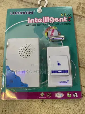 Luckarm Intelligent Wireless Doorbell, Turquoise