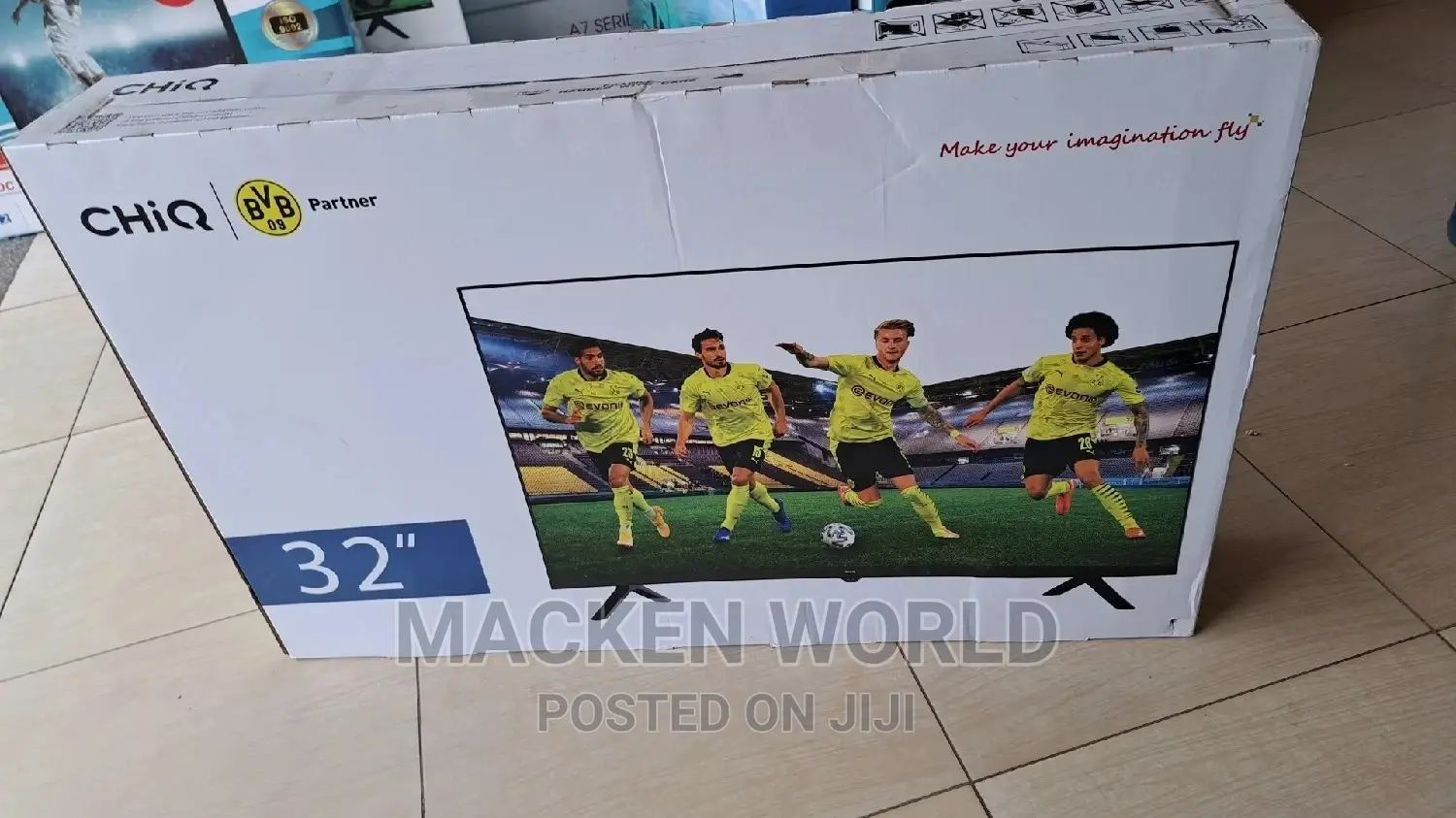 32 Chiq Digital Satellite Frameless Tv
