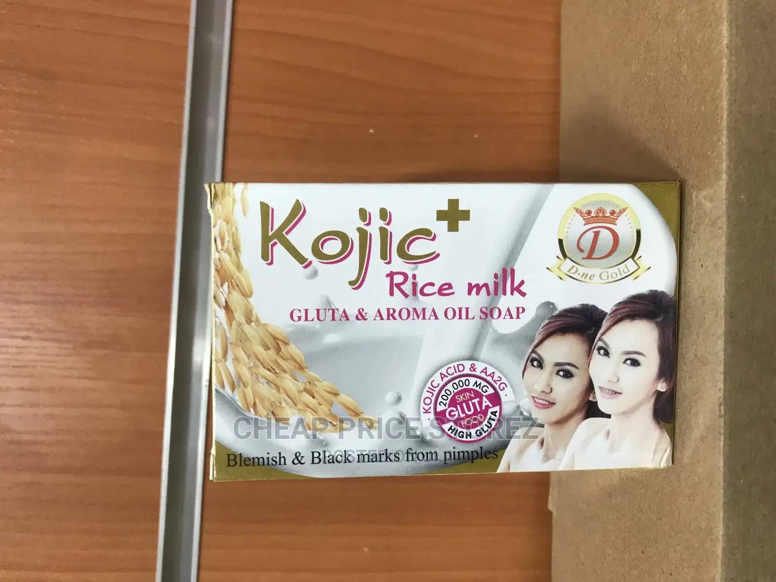 Kojic Skin Lightening Soap With Rice Milk Kojic+ Gluta