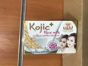 Kojic Skin Lightening Soap With Rice Milk Kojic+ Gluta