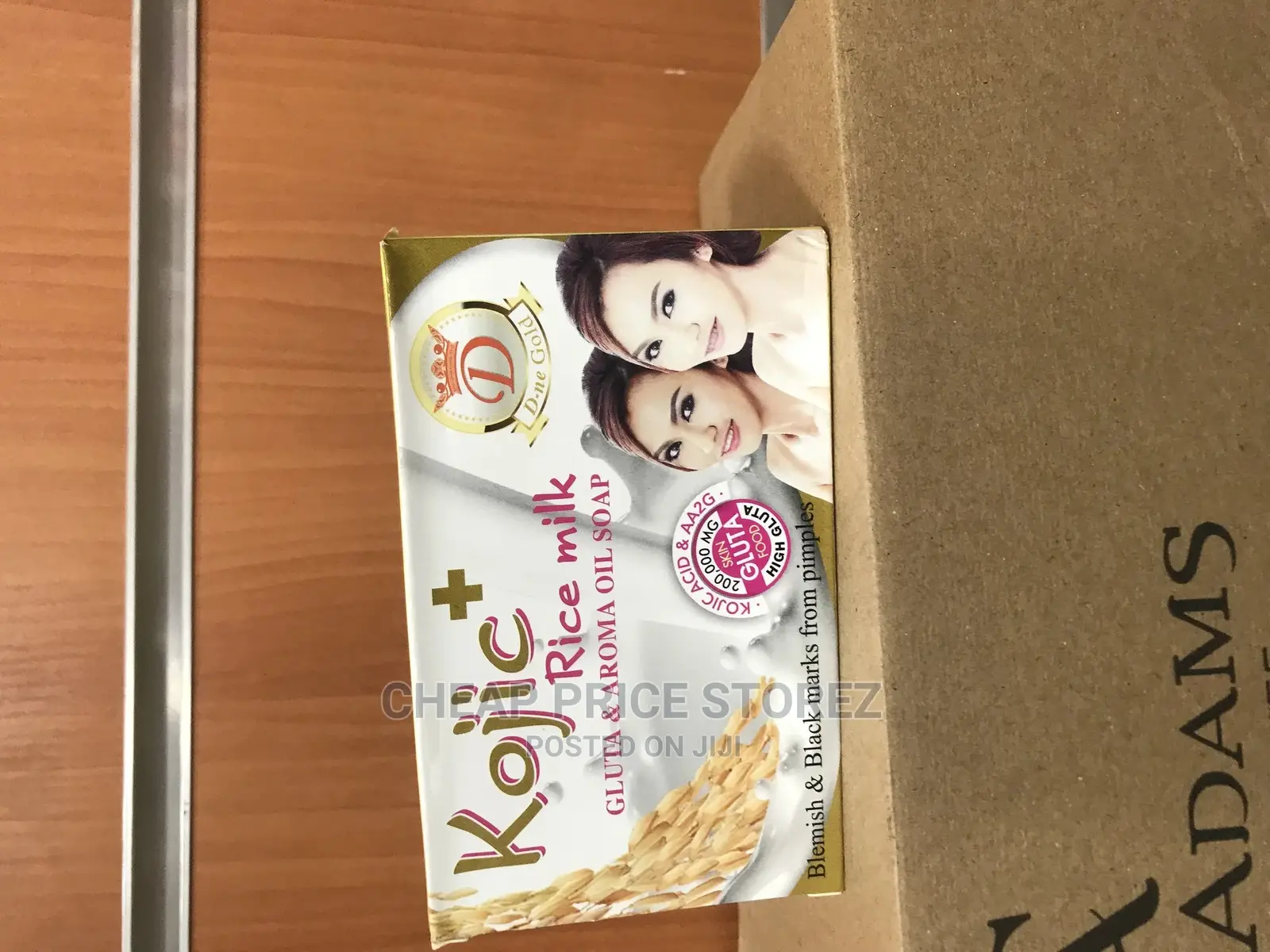 Kojic Skin Lightening Soap With Rice Milk Kojic+ Gluta