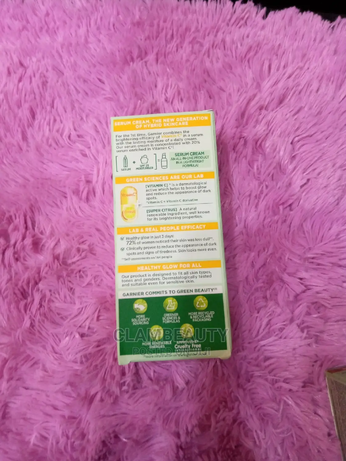 Garnier 2 in 1 Vitamin C Brightening Serum Cream SPF 25