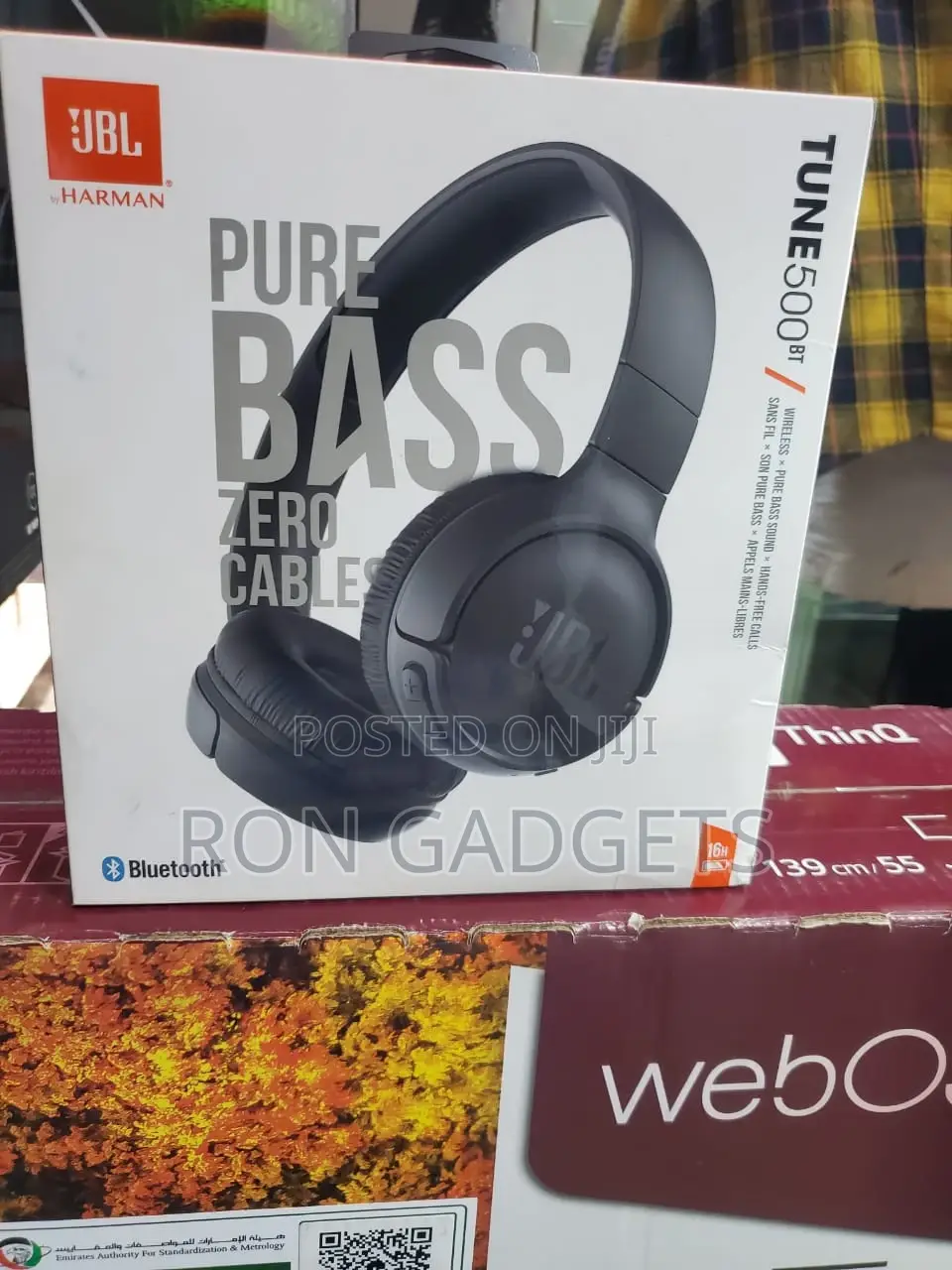 JBL TUNE 500bt (Pure Bass)