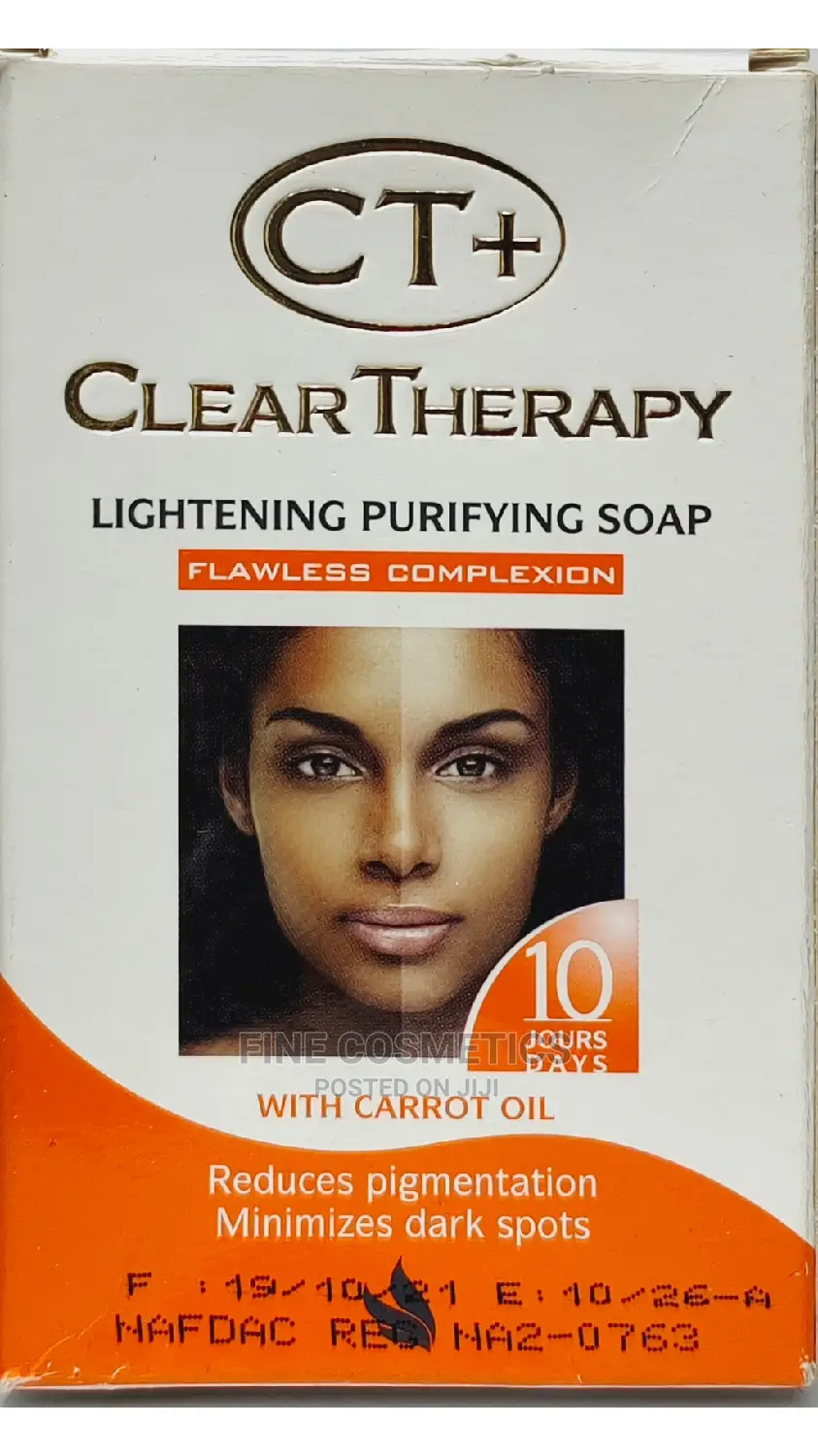 CT+ Clear Therapy Carrot Lightening Purifying Soap 5.8 Oz