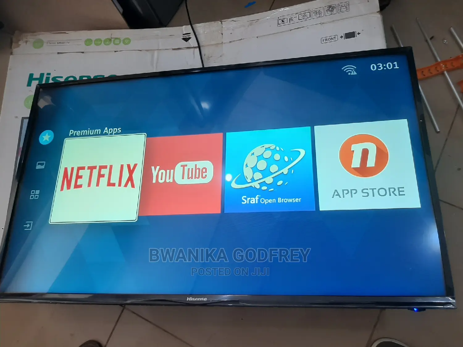 Hisense 43 Inches Smart 43