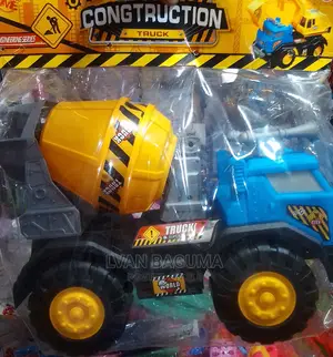 Concrete Mixer Construction Truck Toy for Kids - Manual